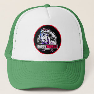 Gorra De Camionero Día de los Padres Funny de DaddySaurus T-rex Dinos