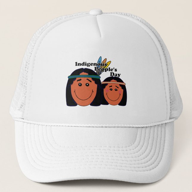 Gorra De Camionero Día de los Pueblos Indígenas (Anverso)