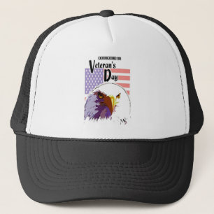 Gorra De Camionero Día de los Veteranos