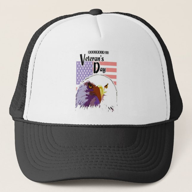 Gorra De Camionero Día de los Veteranos (Anverso)