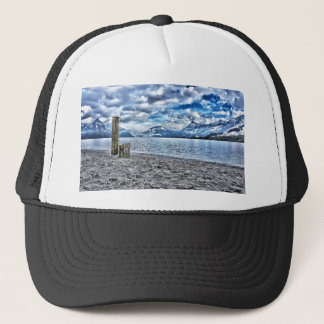 Gorra De Camionero Día de nubes en el lago Lucerne