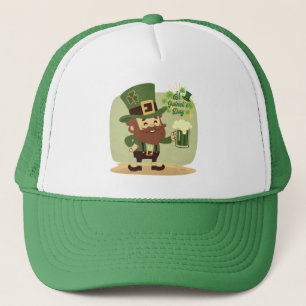 Gorra De Camionero Día de San Patricio con estilo vintage