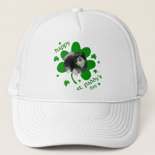 Gorra De Camionero Día de San Patricio de Pomerania negra