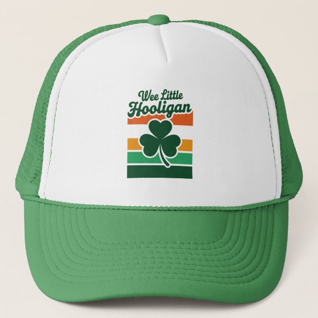 Gorra De Camionero Día de San Patricio fue gracioso (Anverso)
