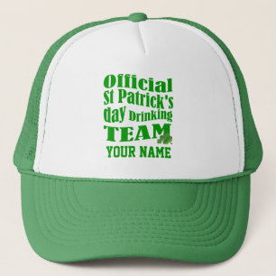 Gorra De Camionero Día de San Patricio Irlandés personalizado