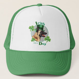 Gorra De Camionero Día de San Patricio Malinois