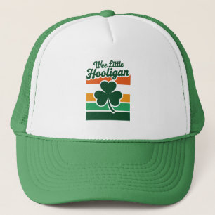 Gorra De Camionero Día de San Patricio pequeño travieso divertido