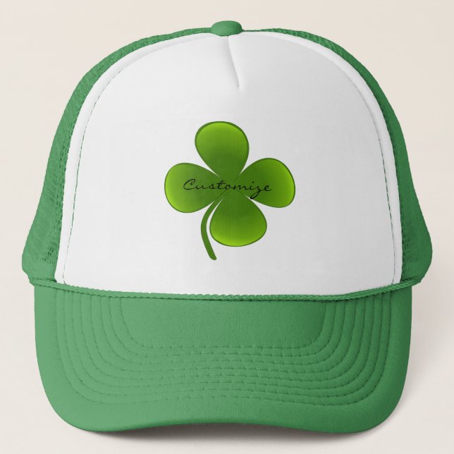 Gorra De Camionero Día de San Patricio Shamrock Thunder_Cove (Anverso)