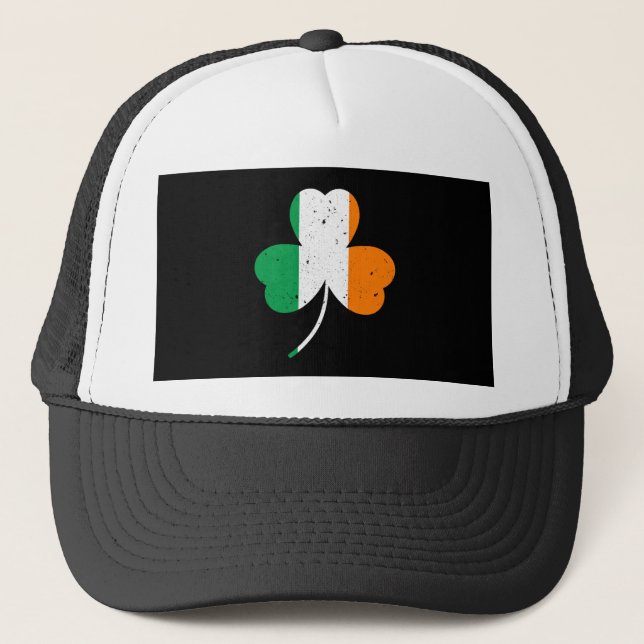 Gorra De Camionero Día de Shamrock St Patrick (Anverso)