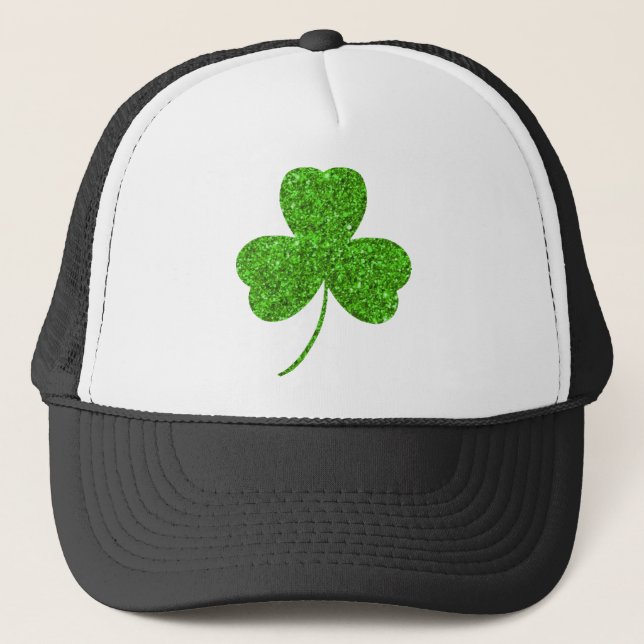 Gorra De Camionero Día de Shamrock St. Patrick (Anverso)
