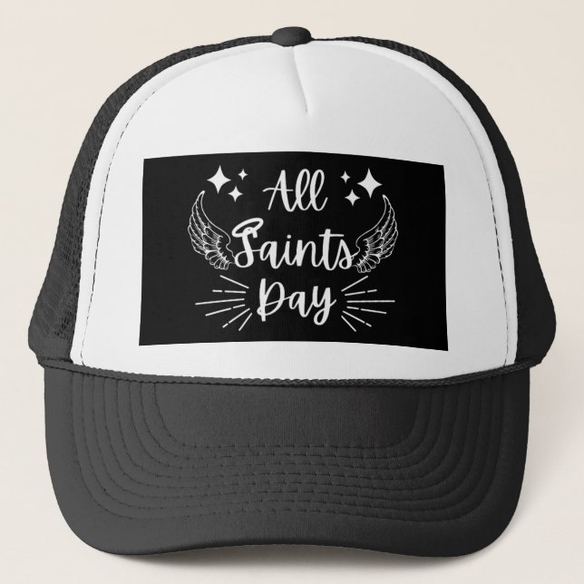 Gorra De Camionero Día de Todos los Santos (Anverso)