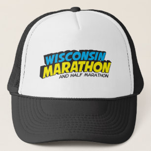 Gorra De Camionero Día del maratón de Wisconsin