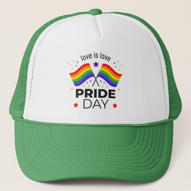 Gorra De Camionero Día del Orgullo (Anverso)