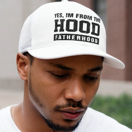 Gorra De Camionero Día del Padre de la Faternidad Divertida Hood