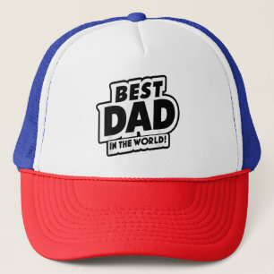 Gorra De Camionero Día del Padre Mejor Papá del Mundo