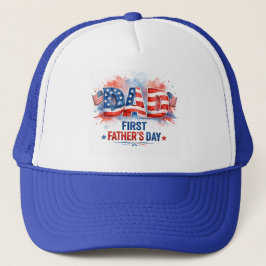 Gorra De Camionero Día del Padre Patriótico
