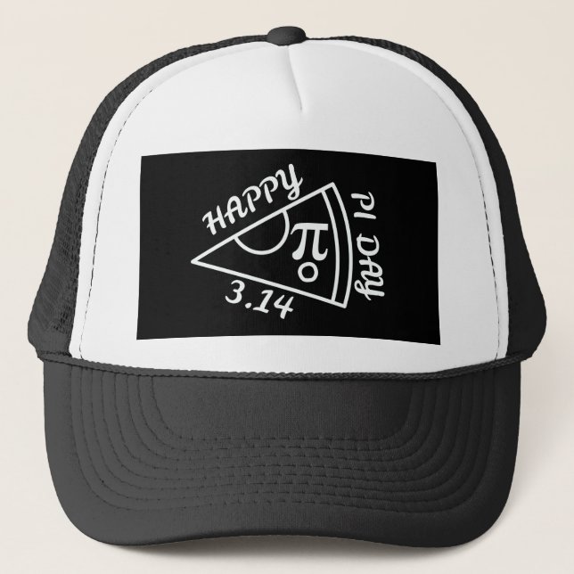 Gorra De Camionero Día del Pi Feliz Día Del Pi (Anverso)