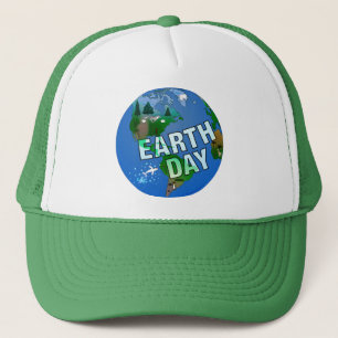 Gorra De Camionero Día del Planeta Tierra