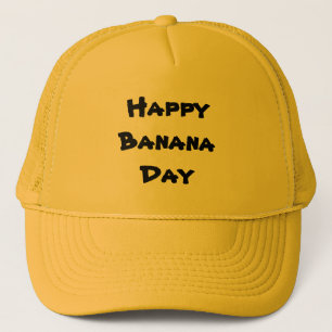Gorra De Camionero Día feliz del plátano