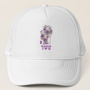 Gorra De Camionero Día Internacional de la Mujer: Celebración de la f