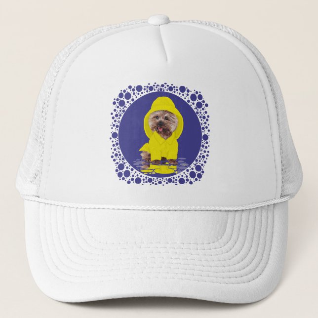 Gorra De Camionero Día lluvioso Cairn Terrier (Anverso)