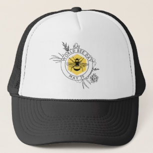 Gorra De Camionero Día Mundial de la Abeja