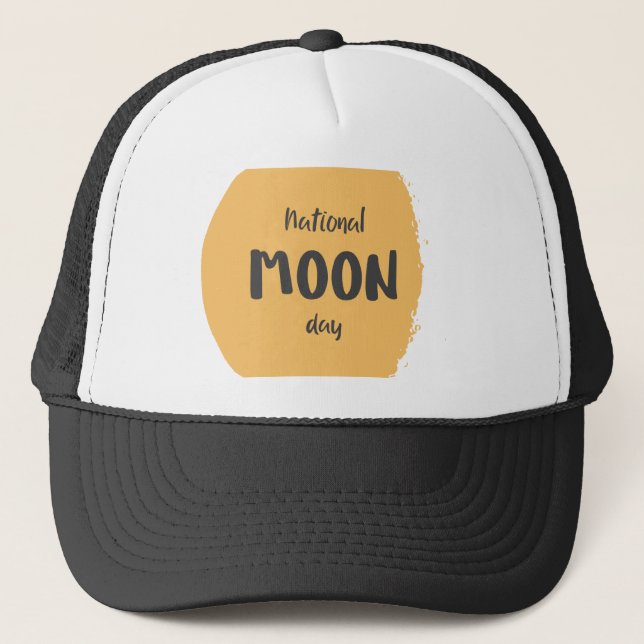Gorra De Camionero Día Nacional de la Luna (Anverso)