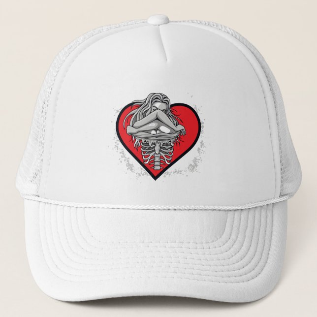 Gorra De Camionero Diablos de Halloween (Anverso)