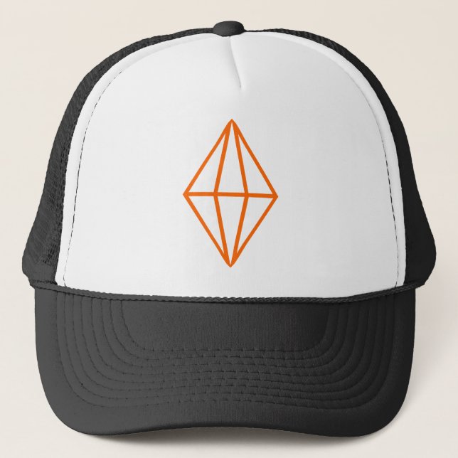 Gorra De Camionero Diamante (Anverso)