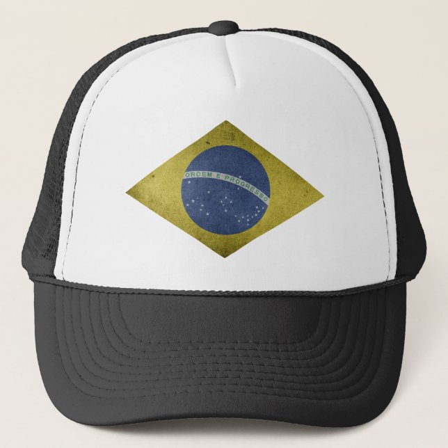 Gorra De Camionero Diamante brasileño (Anverso)
