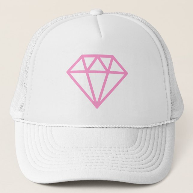 Gorra De Camionero Diamante simple (Anverso)