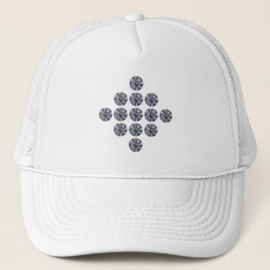 Gorra De Camionero Diamantes