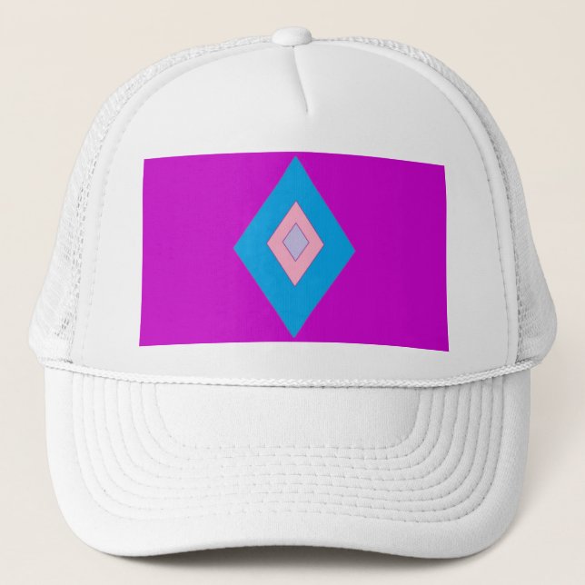 Gorra De Camionero Diamantes (Anverso)