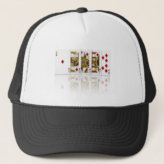 Gorra De Camionero Diamantes de flor real