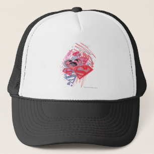 Gorra De Camionero Diamantes y labios de Supergirl