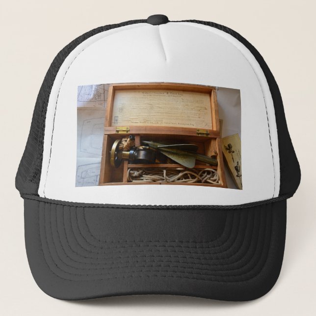 Gorra De Camionero Diario de Nave Antiguo (Anverso)