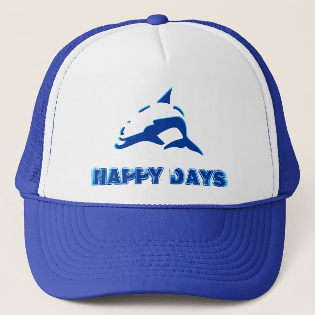 Gorra De Camionero Días felices (Anverso)