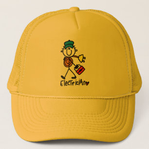 Gorra De Camionero Dibujante electricista de palitos
