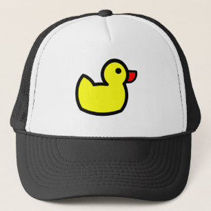 Gorra De Camionero Dibujo amarillo del pato
