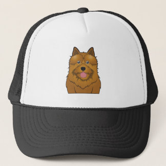 Gorra De Camionero Dibujo animado de Norwich Terrier