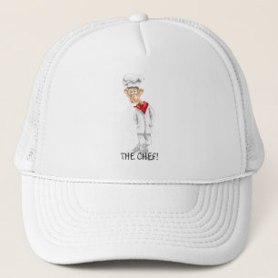 Gorra De Camionero Dibujo animado del cocinero con refranes