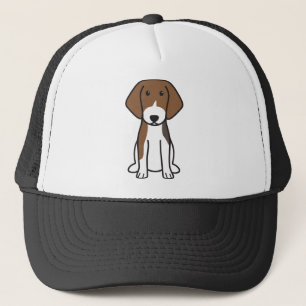 Gorra De Camionero Dibujo animado estonio del perro de caza