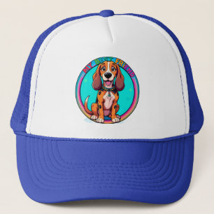 Gorra De Camionero Dibujo Animado Feliz de Beagle Mi Mejor Amigo