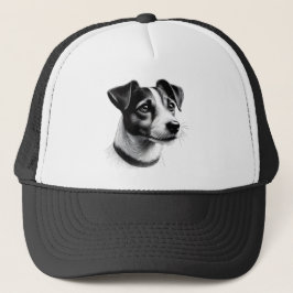 Gorra De Camionero Dibujo de Jack Russell Terrier