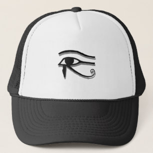 Gorra De Camionero Dibujo De Tintas De Símbolo Egipcio Ojo De Horus