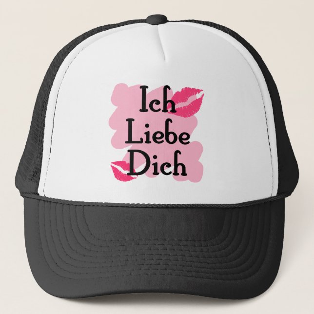 Gorra De Camionero dich del liebe del ich (Anverso)