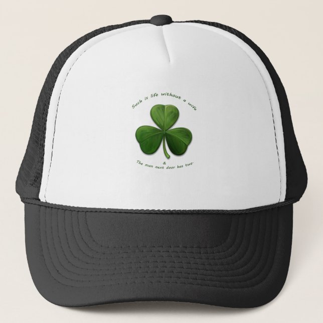 Gorra De Camionero Dichos irlandeses antiguos (Anverso)