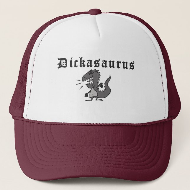 Gorra De Camionero Dickasaurus (Anverso)