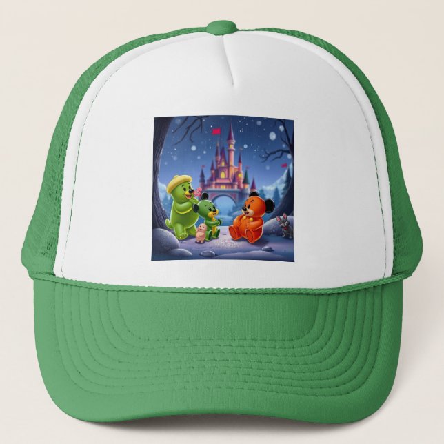 Gorra De Camionero „Die Zauberbärchen – Hüter des Glitzerwalds“ (Anverso)