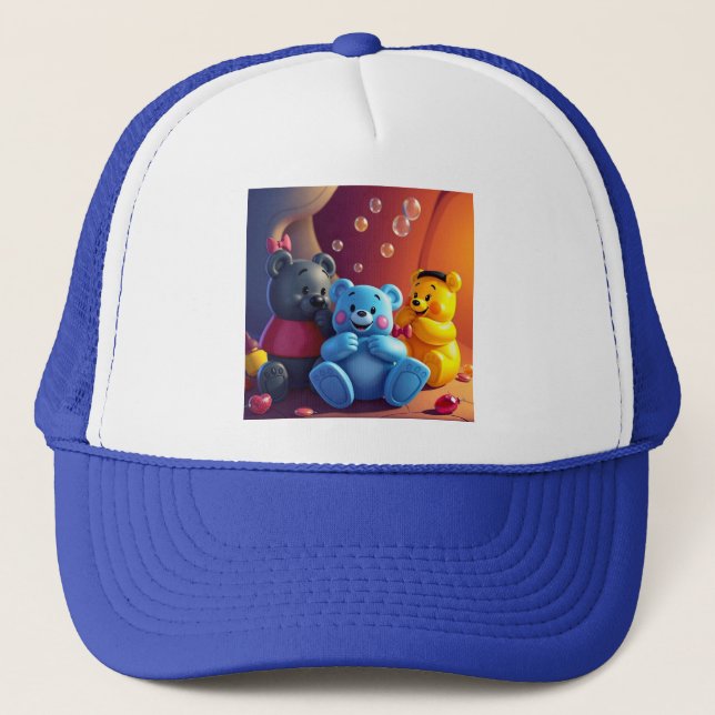 Gorra De Camionero „Die Zauberbärchen – Hüter des Glitzerwalds“ (Anverso)